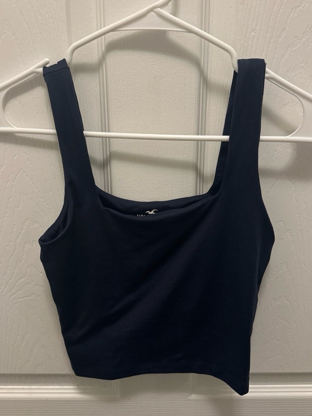 Hollister Dark Navy Square-Neck Tank